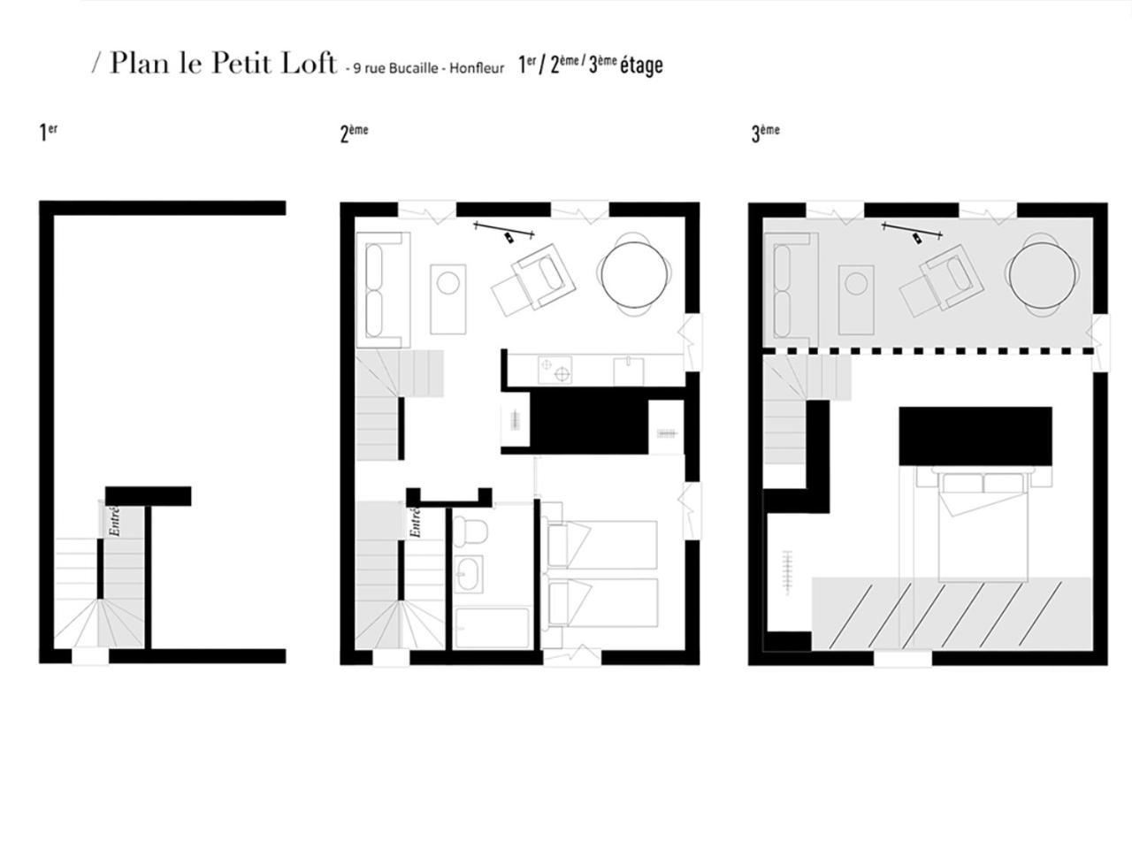 Appartement La Petite Adresse Du 10Honfleur Extérieur photo